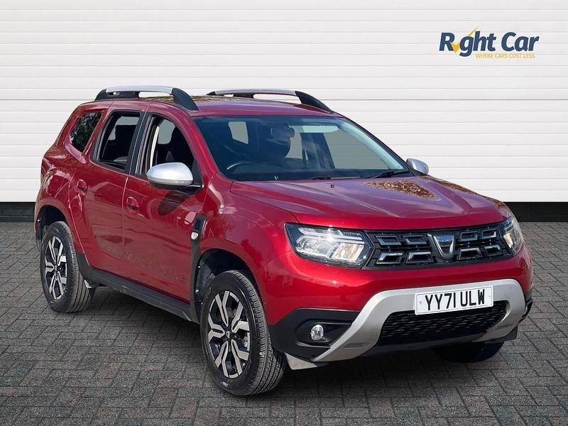 Red Used 2022 Dacia Duster Prestige SUV | £13,399 (Fair price) - Image 1/4