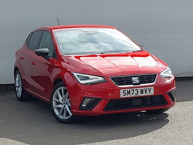 Used Seat Ibiza FR 95 HP (69 kW) 2023 Red Hatchback