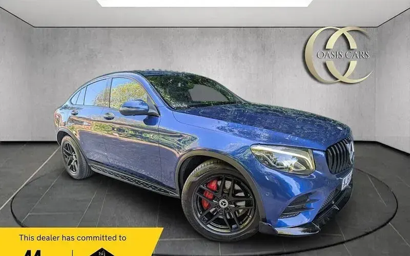 Second-hand Mercedes GLC220 AMG Line Premium 170 CP (125 kW) 2019 Coupe