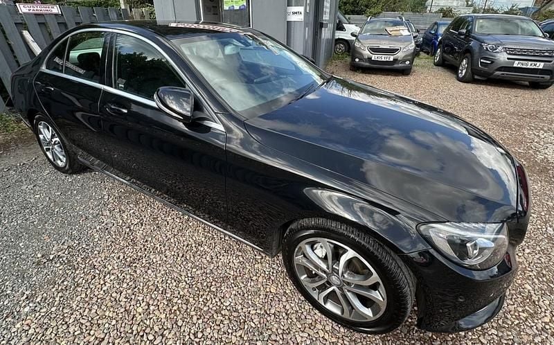 Black Used 2015 Mercedes C250 Sedan | £9,499 (Super price) - Image 1/4