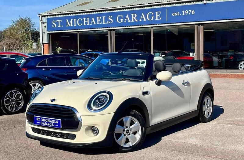 Used Mini Cooper Cabriolet Classic 2020 White Cabriolet