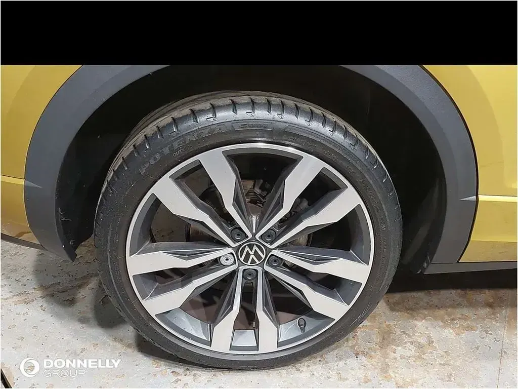 Gebraucht VW T-Roc R-line 150 PS (110 kW) 2021 Gelb SUV