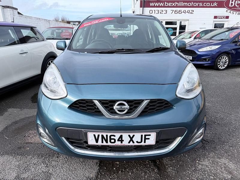 Used Nissan Micra S 98 HP (72 kW) 2015 Blue Hatchback