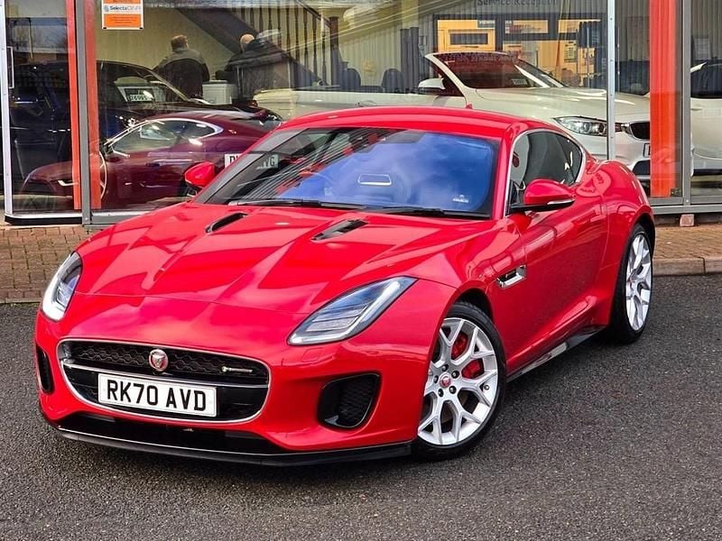 Used Jaguar F-Type R-Dynamic 300 HP (220 kW) 2020 Red Coupe
