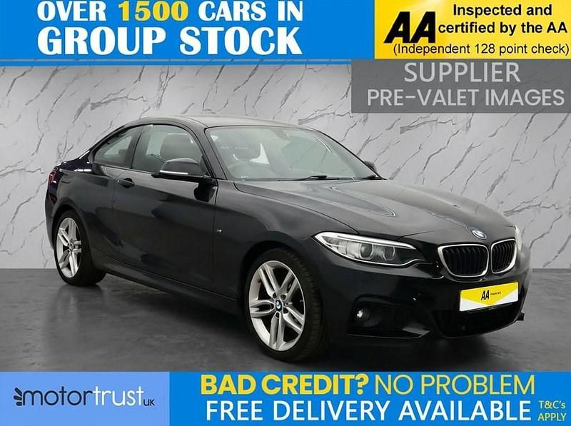 Used BMW 218 M Sport 136 HP (100 kW) 2017 Black Coupe