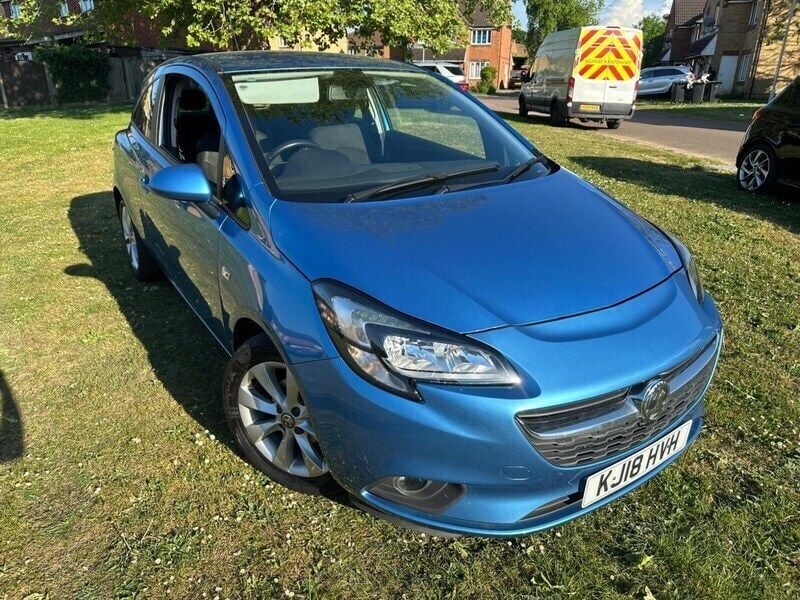 Blue Used 2018 Vauxhall Corsa Hatchback | £3,495 (Good price) - Image 1/4