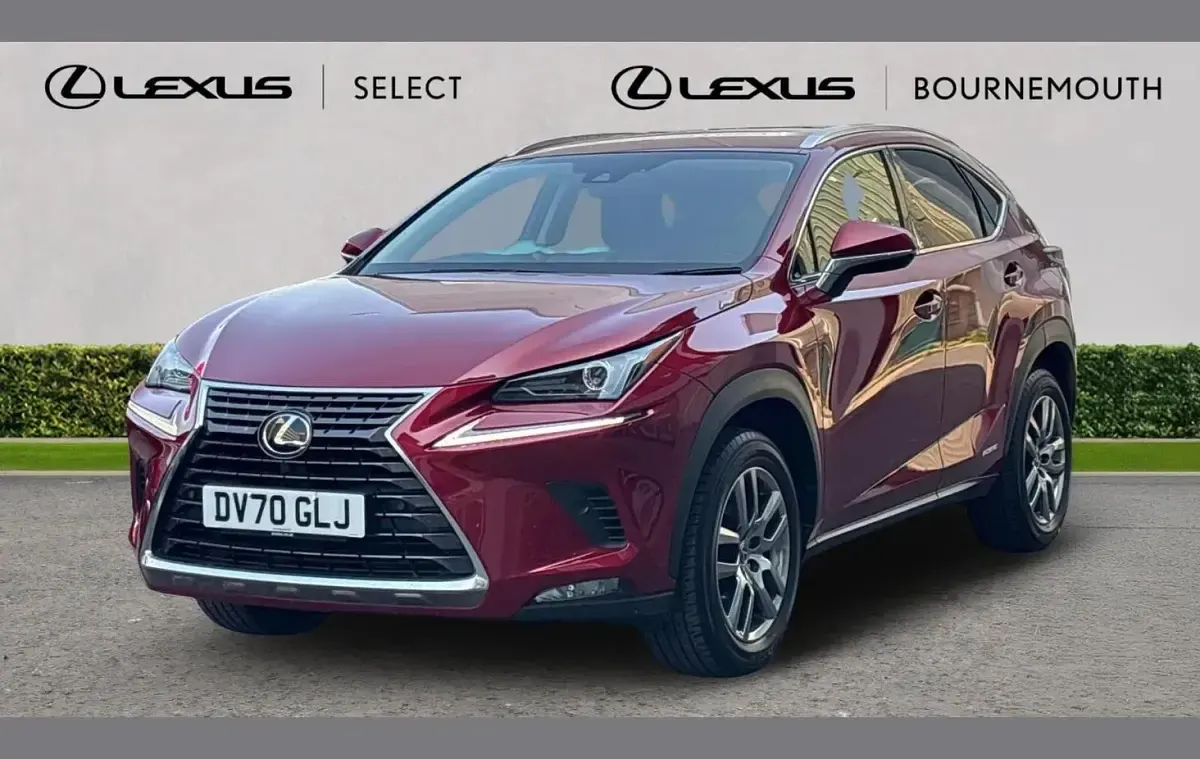 Used Lexus NX300h 194 HP (142 kW) 2020 Red SUV