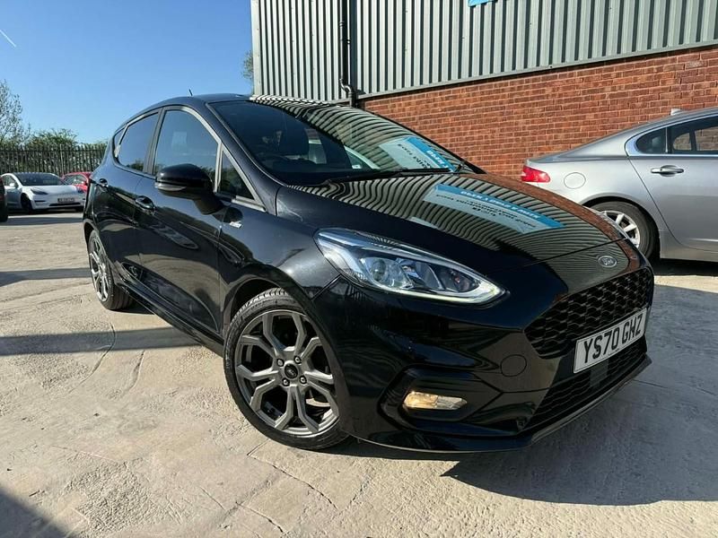Begagnad Ford Fiesta ST-Line 2020 Svart Halvkombi