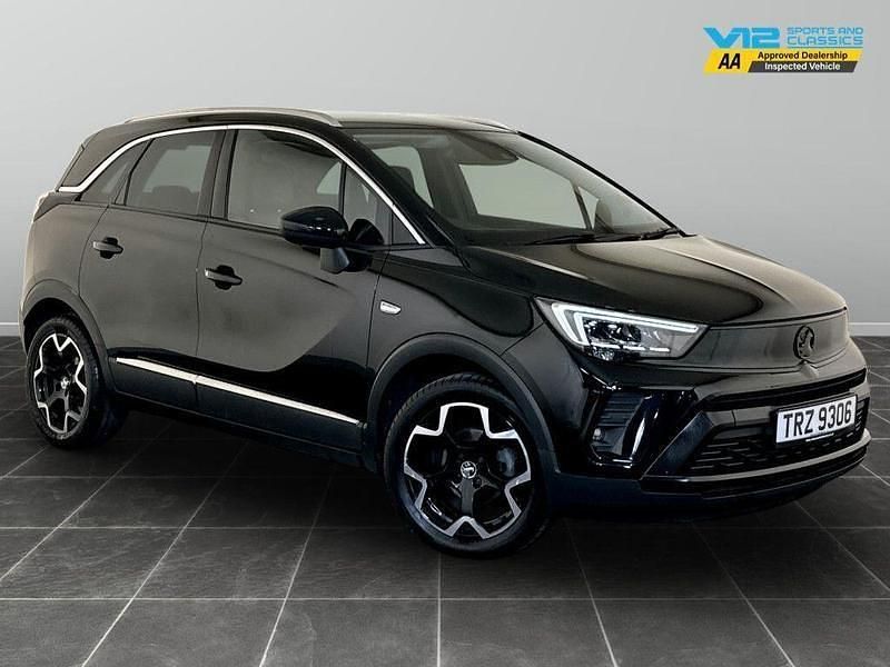 Black Used 2022 Vauxhall Crossland Ultimate SUV | £11,195 (Good price) - Image 1/2