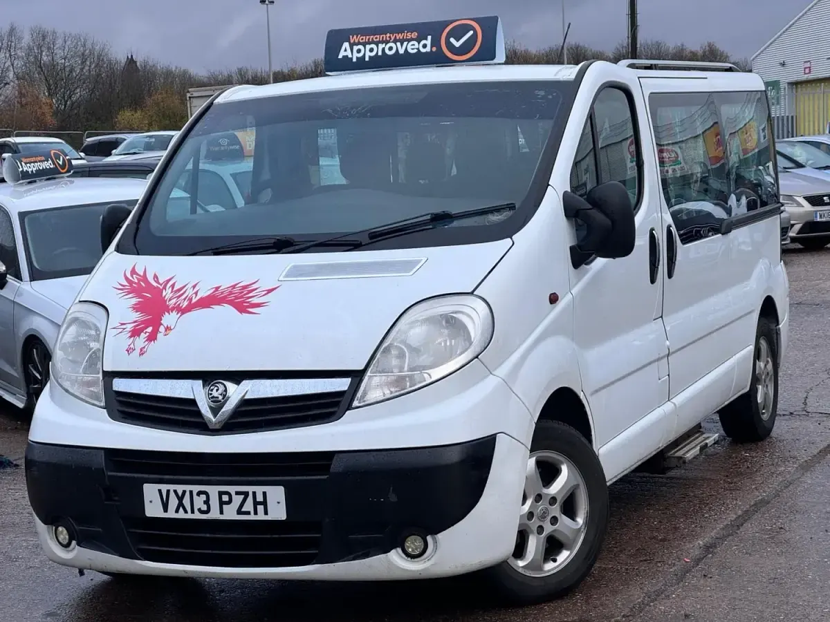 Gebraucht Vauxhall Vivaro 115 PS (84 kW) 2013 Weiß Van / Kleinbus