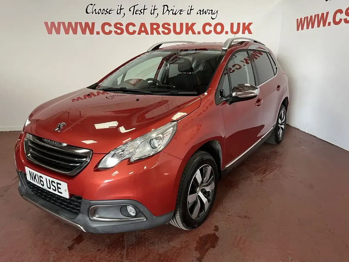 Used Peugeot 2008 Allure 108 HP (79 kW) 2016 Red SUV