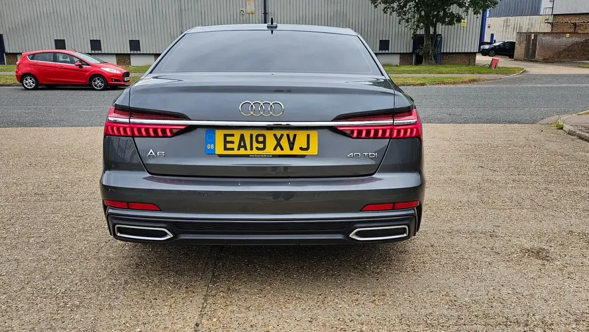 Used Audi A6 S-Line 204 HP (150 kW) 2019 Grey Sedan