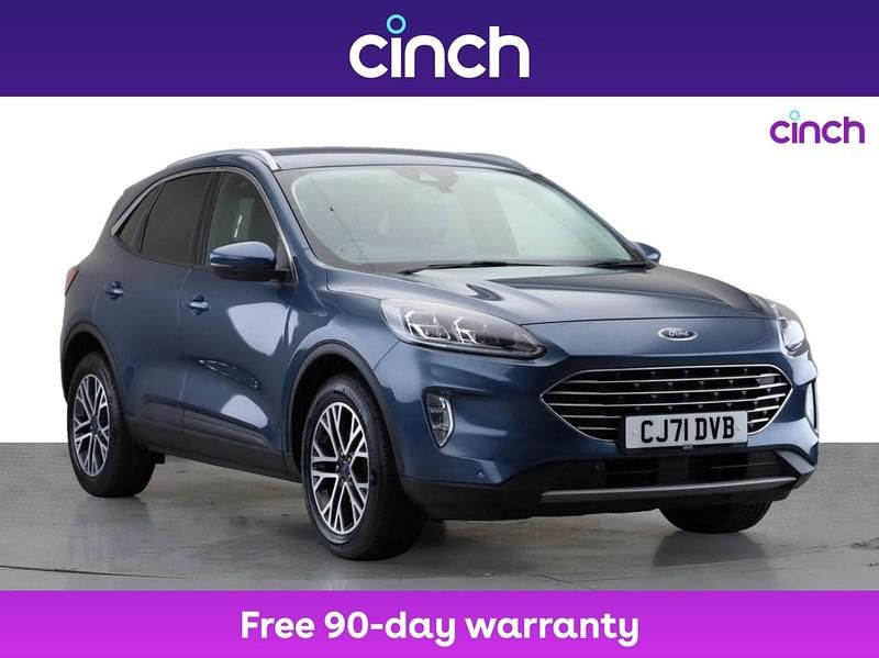 Blue Used 2022 Ford Kuga Titanium SUV | £17,189 (Good price) - Image 1/3