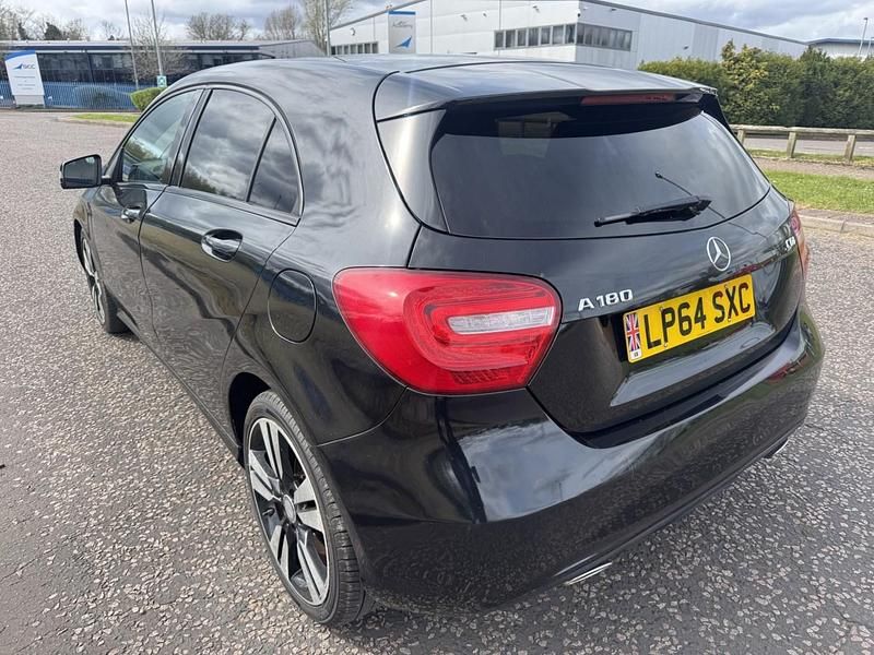 Used Mercedes A180 2015 Black Hatchback