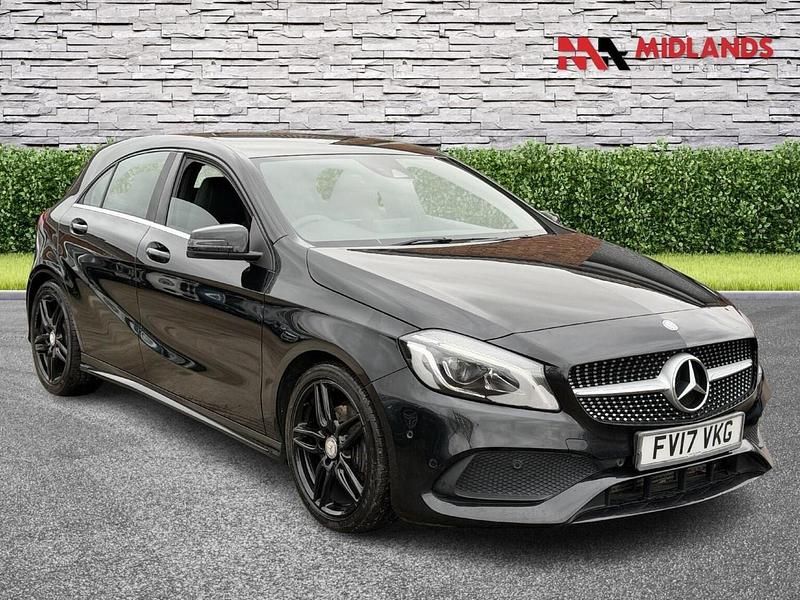 Black Used 2017 Mercedes A200 AMG Line Premium Hatchback | £9,500 (Fair price) - Image 1/3