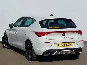 Used Cupra Leon 150 HP (110 kW) 2024 White Hatchback