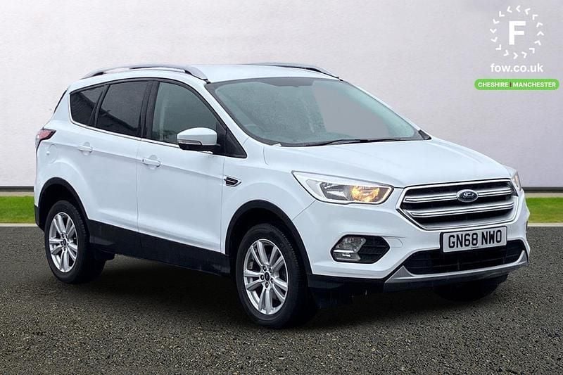 White Used 2018 Ford Kuga Zetec SUV | £10,599 (Good price) - Image 1/3