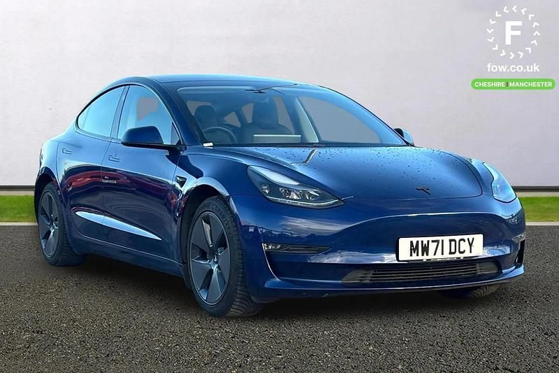 Blue Used 2021 Tesla Model 3 Long Range AWD Sedan | £18,999 (Fair price) - Image 1/4