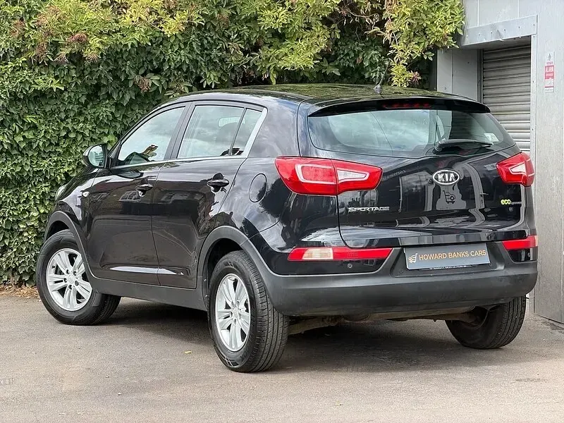 Used Kia Sportage 115 HP (84 kW) 2012 Black SUV