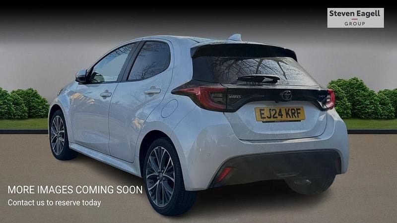 Used Toyota Yaris Hybrid 2024 White Hatchback
