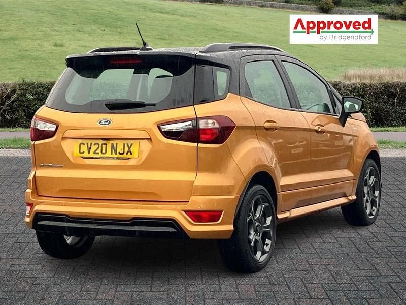 Used Ford Ecosport ST-Line 125 HP (91 kW) 2020 Yellow SUV
