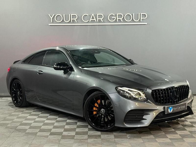 Grey Used 2018 Mercedes E220 AMG line Coupe | £24,990 (Expensive) - Image 1/4