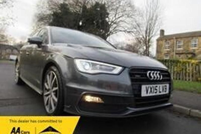 Used Audi A3 S-Line 2015 Grey Hatchback