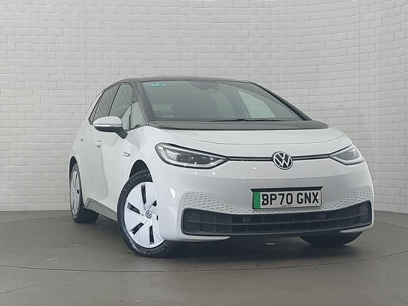 White Used 2020 VW ID.3 Pro Performance Hatchback | £15,998 (A bit pricey) - Image 1/4