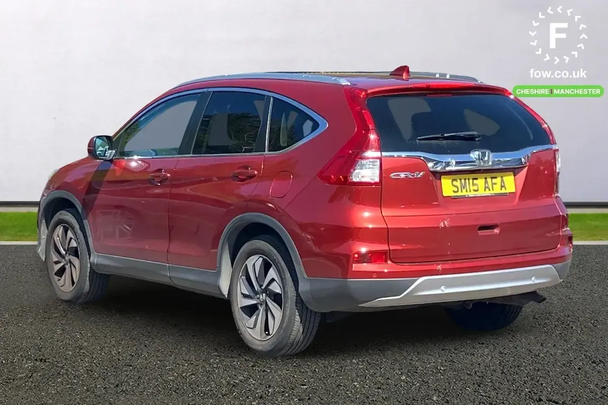 Begagnad Honda CR-V EX 155 HK (114 kW) 2015 Röd SUV