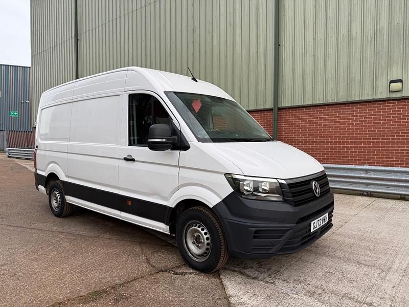 White Used 2022 VW Crafter Trendline Van | £19,699 (Fair price) - Image 1/4