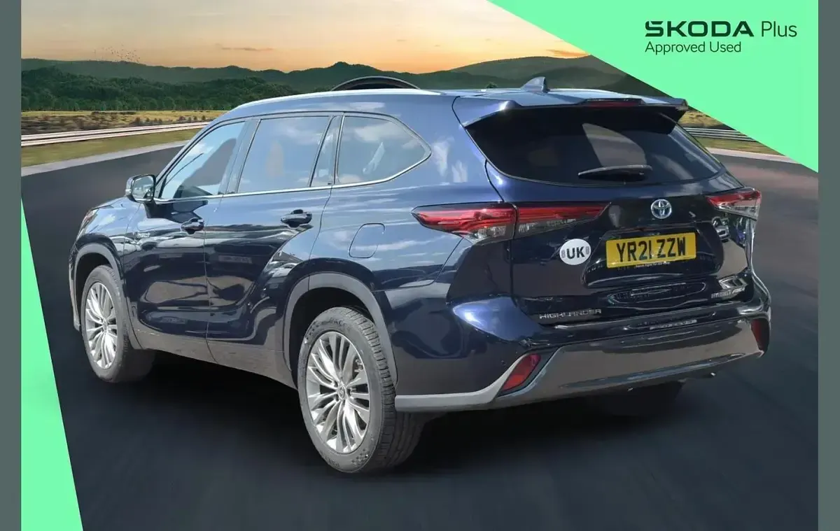 Used Toyota Highlander 244 HP (179 kW) 2021 Blue SUV
