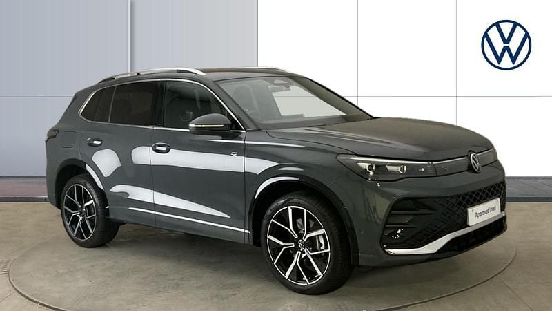 Grey Used 2025 VW Tiguan R-line SUV | £36,057 (Expensive) - Image 1/3