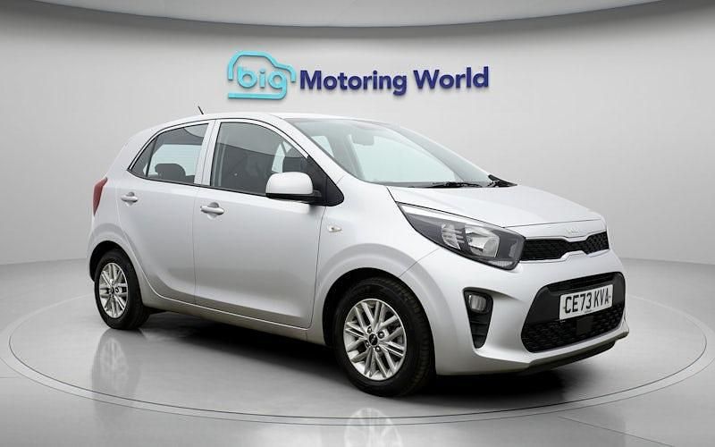 Second-hand Kia Picanto 67 CP (49 kW) 2023 Argintiu Hatchback
