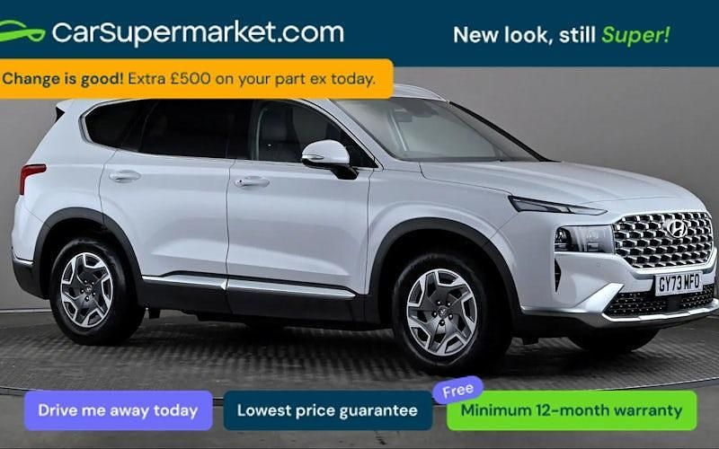 Used Hyundai Santa Fe Premium 230 HP (169 kW) 2023 White SUV