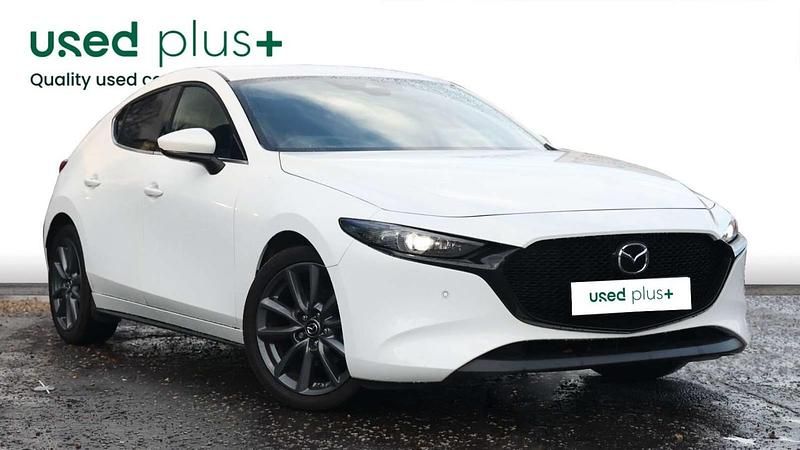 Used Mazda 3 Inclusive 2022 White Hatchback