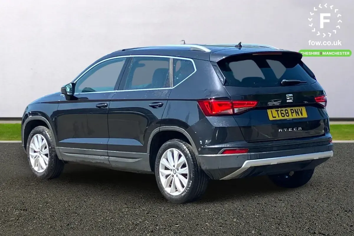 Used Seat Ateca SE 116 HP (85 kW) 2018 Black SUV
