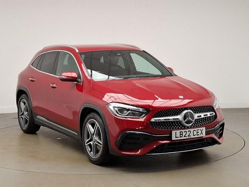 Red Used 2022 Mercedes GLA180 AMG Line Premium SUV | £26,998 (Fair price) - Image 1/4