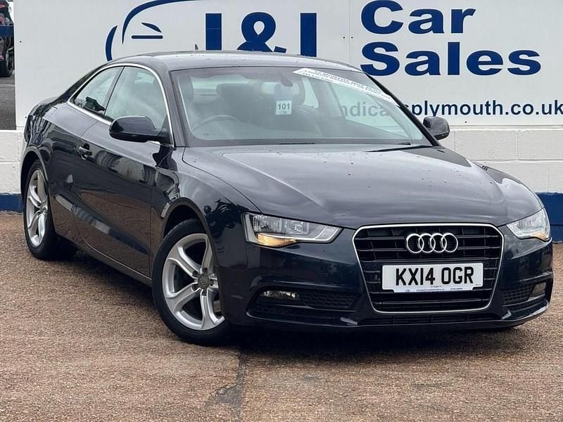 Blue Used 2014 Audi A5 Design Coupe | £6,795 (Good price) - Image 1/3