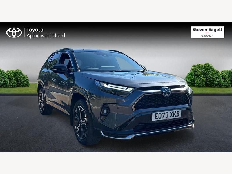 Grey/black Used 2023 Toyota RAV4 Hybrid SUV | £33,020 (A bit pricey) - Image 1/3