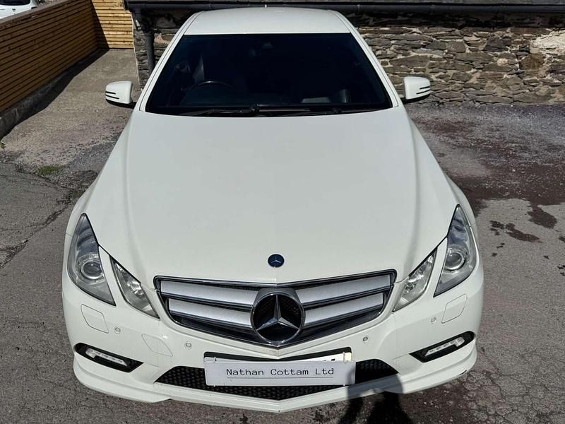 Used Mercedes E350 2010 White Coupe