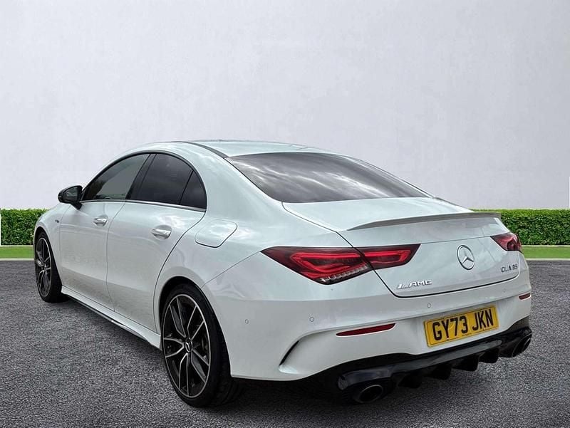 Used Mercedes CLA35 AMG Premium 2023 White Coupe