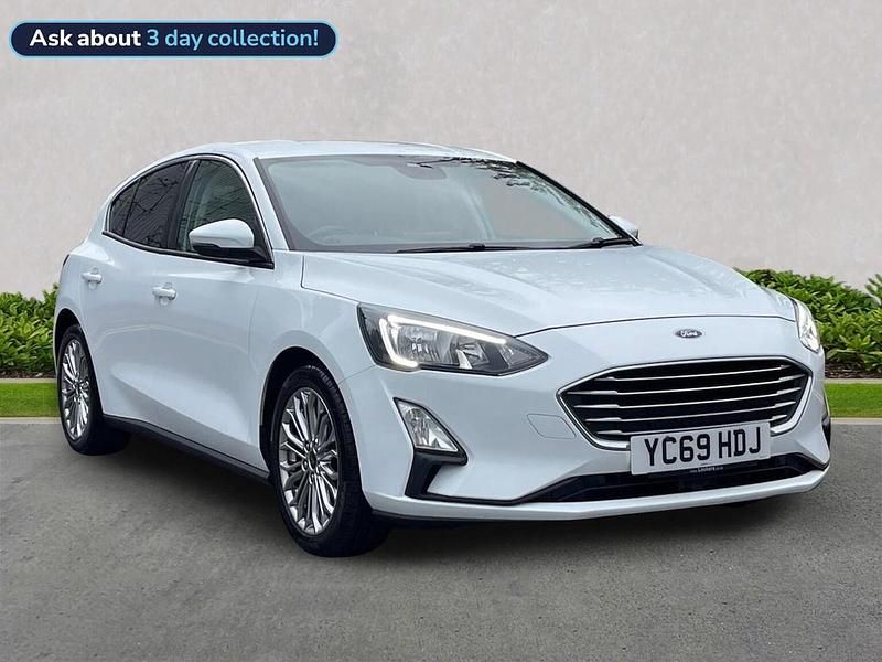 White Used 2019 Ford Focus Titanium X | £11,995 (Fair price) - Image 1/4