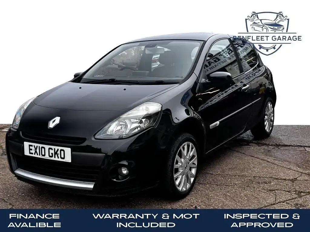 Second-hand Renault Clio II Dynamique 86 CP (63 kW) 2010 Negru Hatchback
