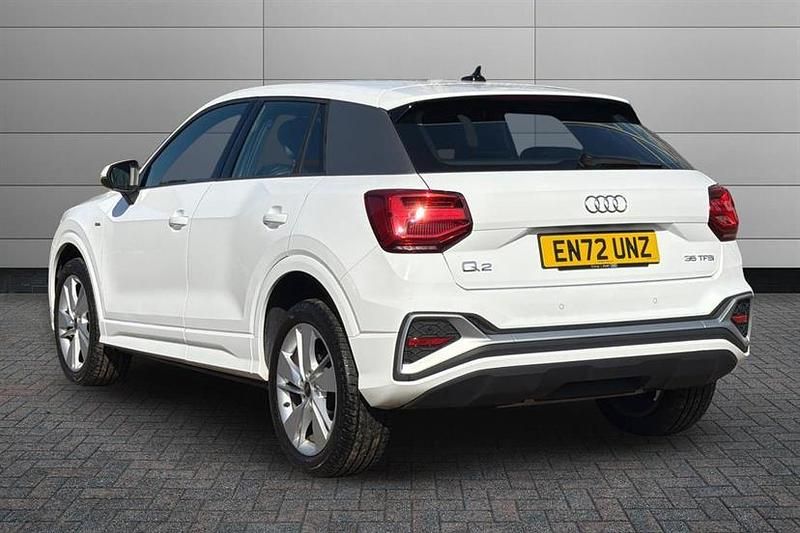 Used Audi Q2 S-Line 150 HP (110 kW) 2023 Ibis white SUV