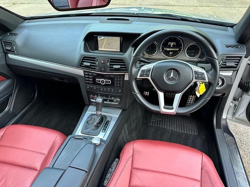 Used Mercedes E250 2013 Silver Cabriolet