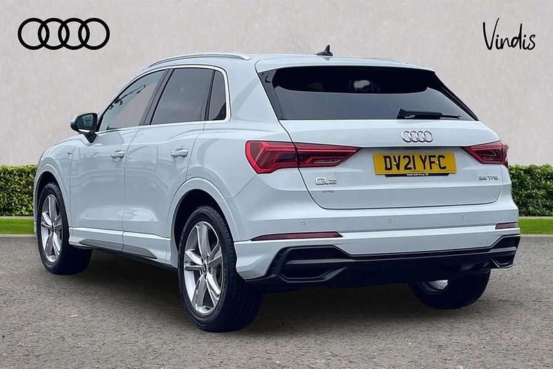Used Audi Q3 S-Line 147 HP (108 kW) 2021 White SUV
