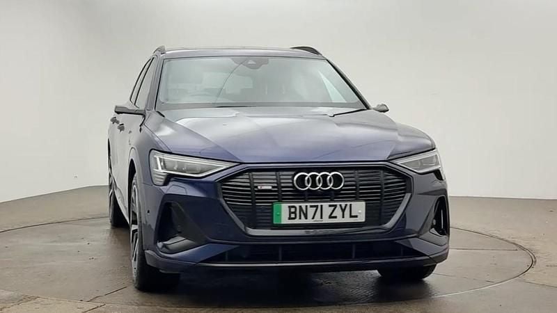 Used Audi e-tron Black Edition 300 kW (408 HP) 2021 Blue SUV