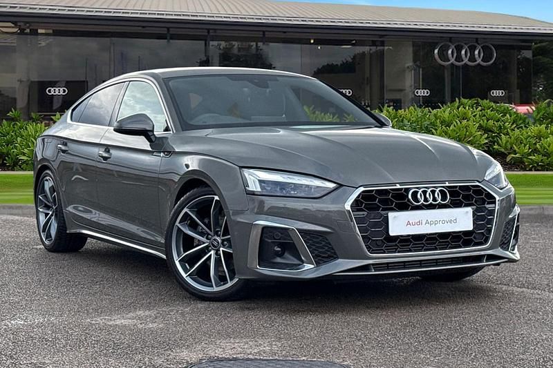 Grey Used 2024 Audi A5 S-Line Coupe | £28,190 (Fair price) - Image 1/4