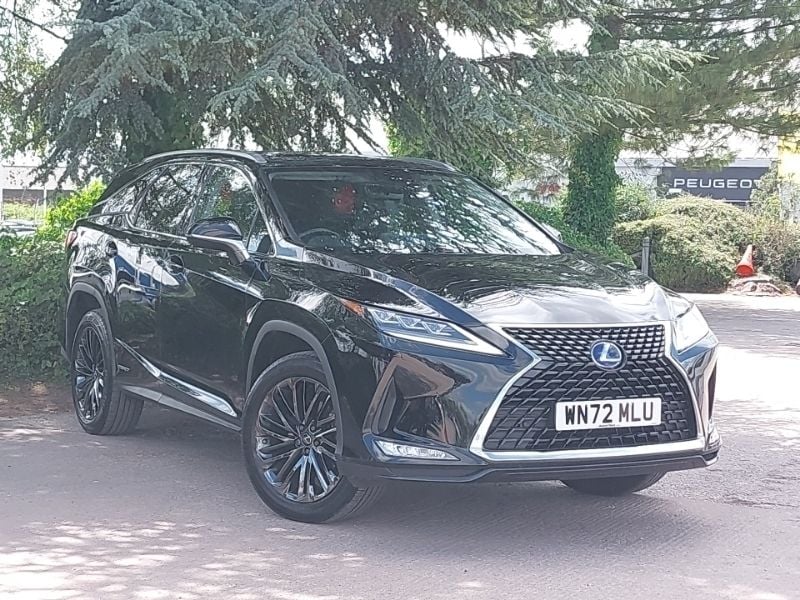 Black Used 2022 Lexus RX450h SUV | £33,998 (Fair price) - Image 1/4