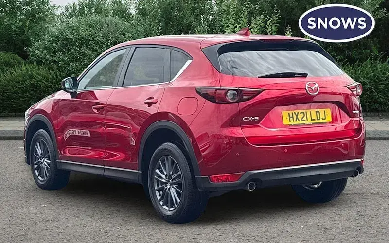Used Mazda CX-5 165 HP (121 kW) 2021 Red SUV